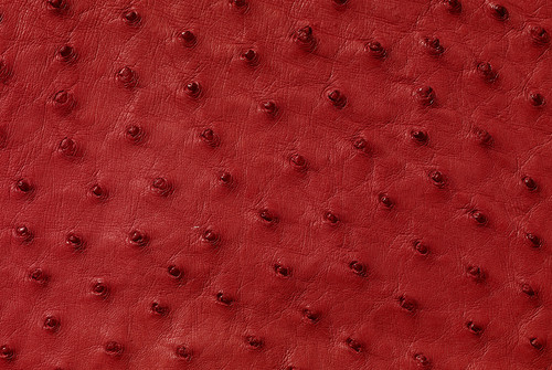 Ostrich Skin Matte Flame Red