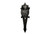 American Crocodile Skin Belly Matte Black 60/64 cm