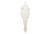 American Crocodile Skin Belly Matte White 55/59 cm