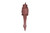 American Crocodile Skin Belly Matte Honey 35/39 cm