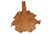 Ostrich Skin Matte Cognac