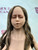 side profile showing muscle tone waist and hips