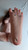 silicone doll torso side close up detail