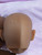 TPE sex doll head back view without wig