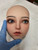 Piper Anna May silicone doll head front view without wig realistic face