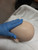 Piper Anna May silicone doll head base detail underside connection close up