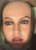 Zelex Carmen silicone doll face close up front view realistic eyes and makeup
