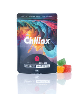Chillax by Nick's Nugs 10mg ∆9 | 20mg CBD Gummy
