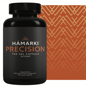 Hámarki Precision Broad Spectrum CBD Gel Capsules