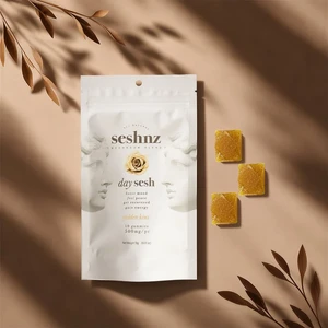 Mushroom Blend Gummies - Day Sesh - Golden Kiwi