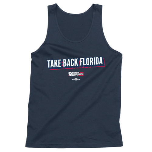 Take Back Florida (Unisex Navy Tank)