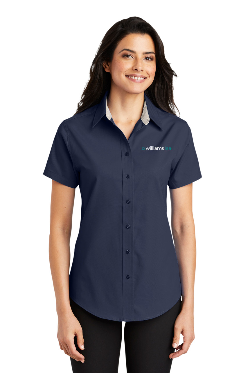 Port Authority Ladies Short Sleeve Easy Care Shirt, Product