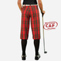 'Par 5' Ladies Plaid Golf Knickers & Cap