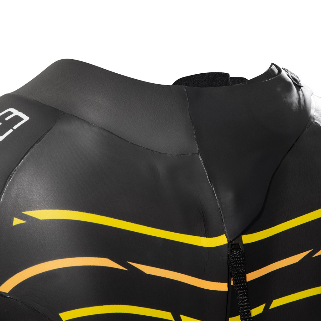 Zone3 - Thermal Aspect Breaststroke Wetsuit  - Women's - Black/Orange/Yellow - Full Season Hire