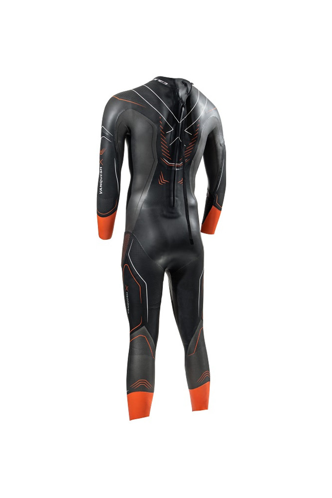 Zone3 - Vanquish Wetsuit - Men's - Black/Orange - 2024 - Full Season Hire