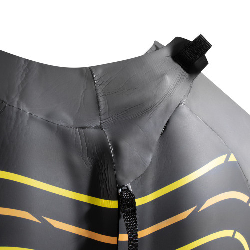 Zone3 - Thermal Aspect Breaststroke Wetsuit  - Men's - Black/Orange/Yellow - Full Season Hire