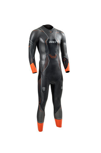 Zone3 - Vanquish Wetsuit - Men's - Black/Orange - 2025 - 60 Day Hire