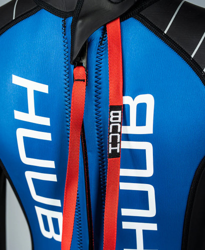 HUUB- Men's Alpha Atom Wetsuit - 2026 - Black/Blue - Wetsuit Hire