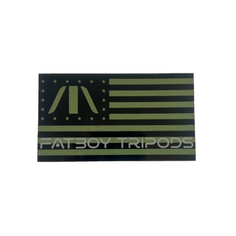 FatBoy Tripods Sticker - Flag