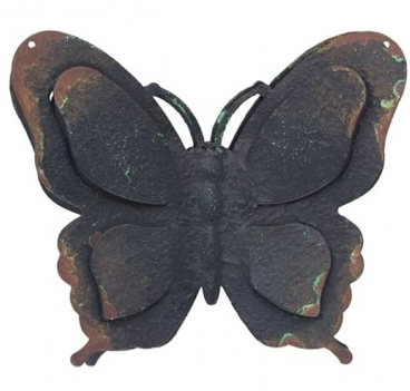 Butterfly photo/note clip