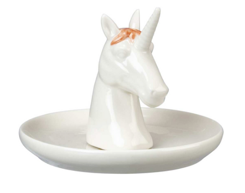 Primitives by Kathy Trinket Tray - Unicorn