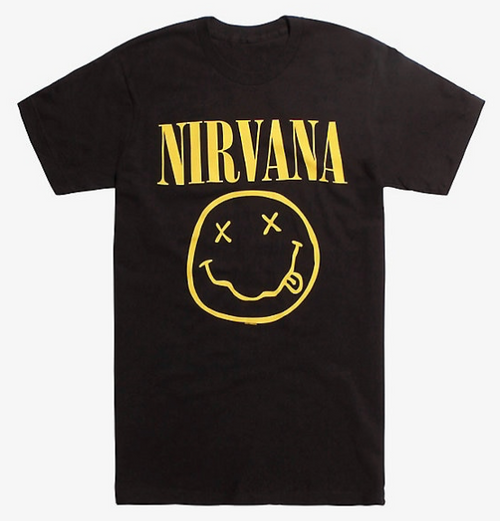 Nirvana Smiley T-shirt