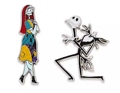 Jack Skellington and Sally Couples Pin Set – The Nightmare Before Christmas