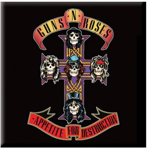 GUNS N' ROSES FRIDGE MAGNET: APPETITE