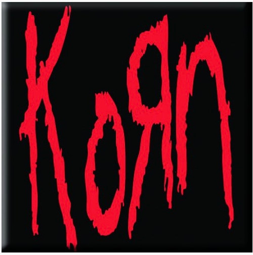 KORN FRIDGE MAGNET: LOGO