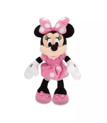 Minnie Mouse Plush – Pink – Mini Bean Bag 9 1/2''