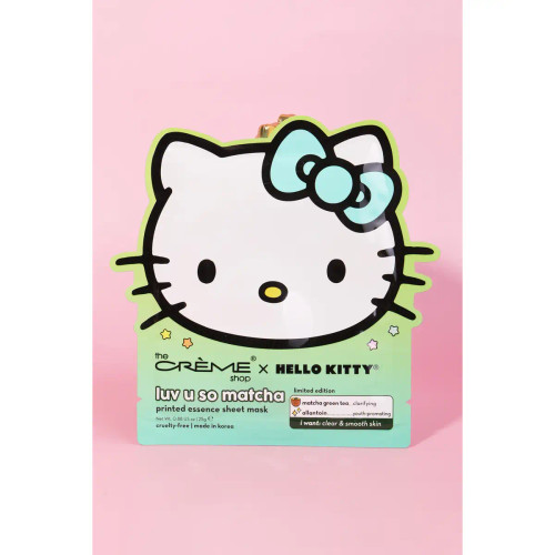  Hello Kitty Luv  u So Matcha Essence Sheet Mask - The Creme