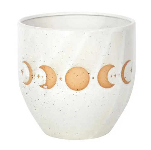 Moon Phase Plant Pot