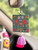 Natural Life Loved Folk Flower Car Air Freshener 