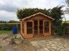 A Previous Customer's Installed Rosedale Summerhouse.