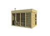 Sauna Cube 2 x 4m with Changing Room