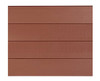 Rosewood - - add as many boards together to make the panel.  This example shows 4 boards but a 6ft (1.8m) tall fence panel would need 9 boards