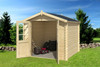 Morava A - 2.30m x 2.30m - 28mm Log Cabin - Under 2.5m