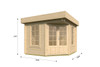 Claire - 2.8m x 2.8m - 40mm Log Cabin