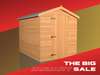 January Sale 6ft x 8ft Norfolk Apex Shed includes a heavily discounted shed price and free installation