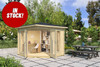 BIG JANUARY SALE - Oban - 2.4m x 2.4m - 40mm Log Cabin with Installation and Base Included