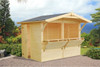 Stella 1 - 2.73m x 1.9m - 16mm Wooden Kiosk Unit