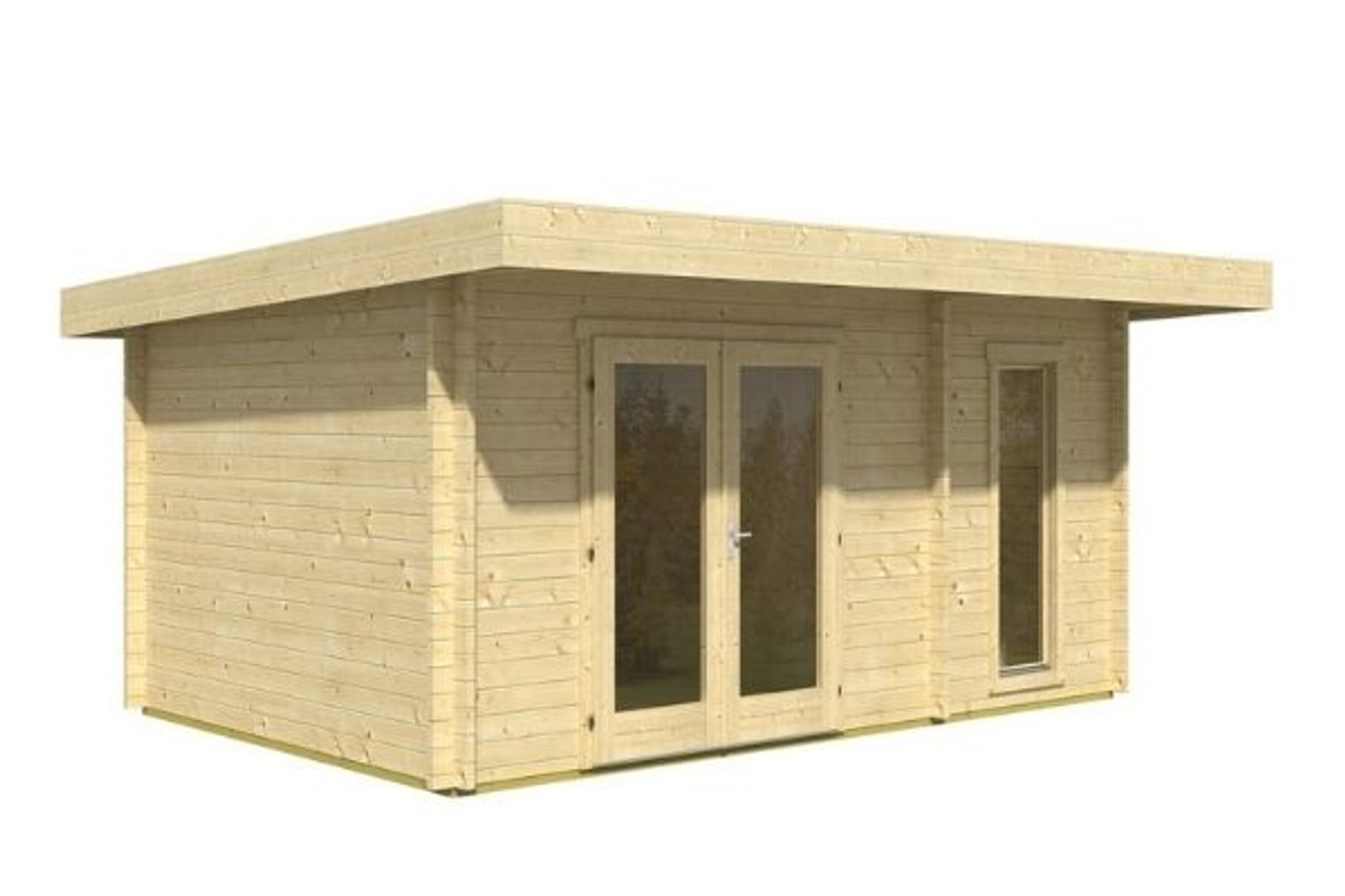 Chameleon 44 Summerhouse 4.5m x 3.0m Log Cabin (15ft x 10ft)