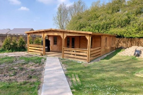 Bespoke  Holiday Let Cabin - 7.25m x 10.3m - 44 / 68mm Cabin - Under 2.5m