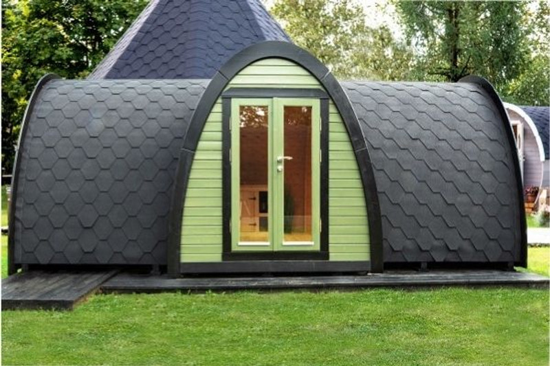 Camping Pod with Side Entrance 2.4m x 5.9m