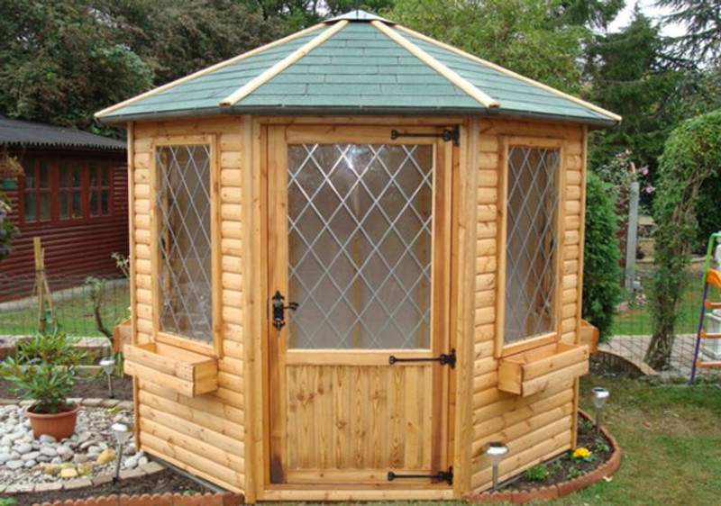 Brampton summerhouse available at Cabin Unlimited in 3 styles
