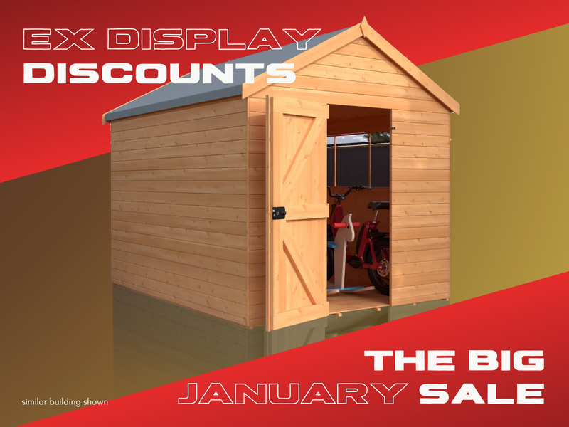 Ex-Display Charnwood Log Workshop now available from our Norwich Display Site.