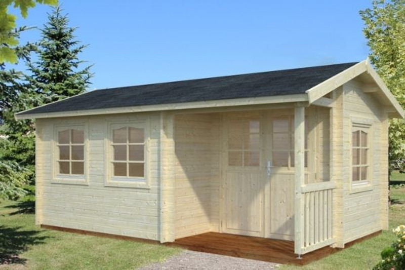 Susanna 1 - 5.1m x 3.0m - 44mm Log Cabin