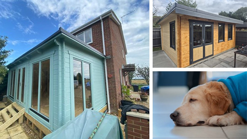 Operating a Dog Grooming Business from a Log Cabin