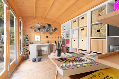 Your Perfect 'She Shed' Summerhouse or Log Cabin