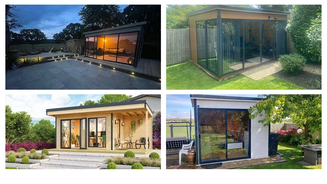 Domeo Range of Modern Timber Cabins